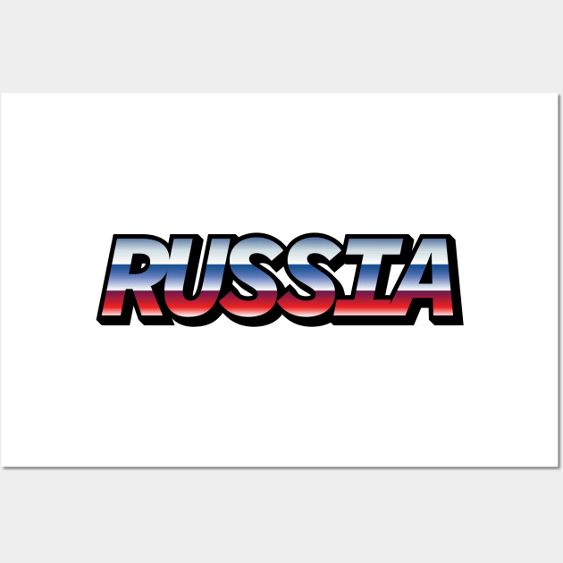 Russia Wall Art by Sthickers